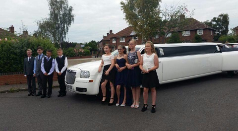 Limo hire for school proms in Harrogate