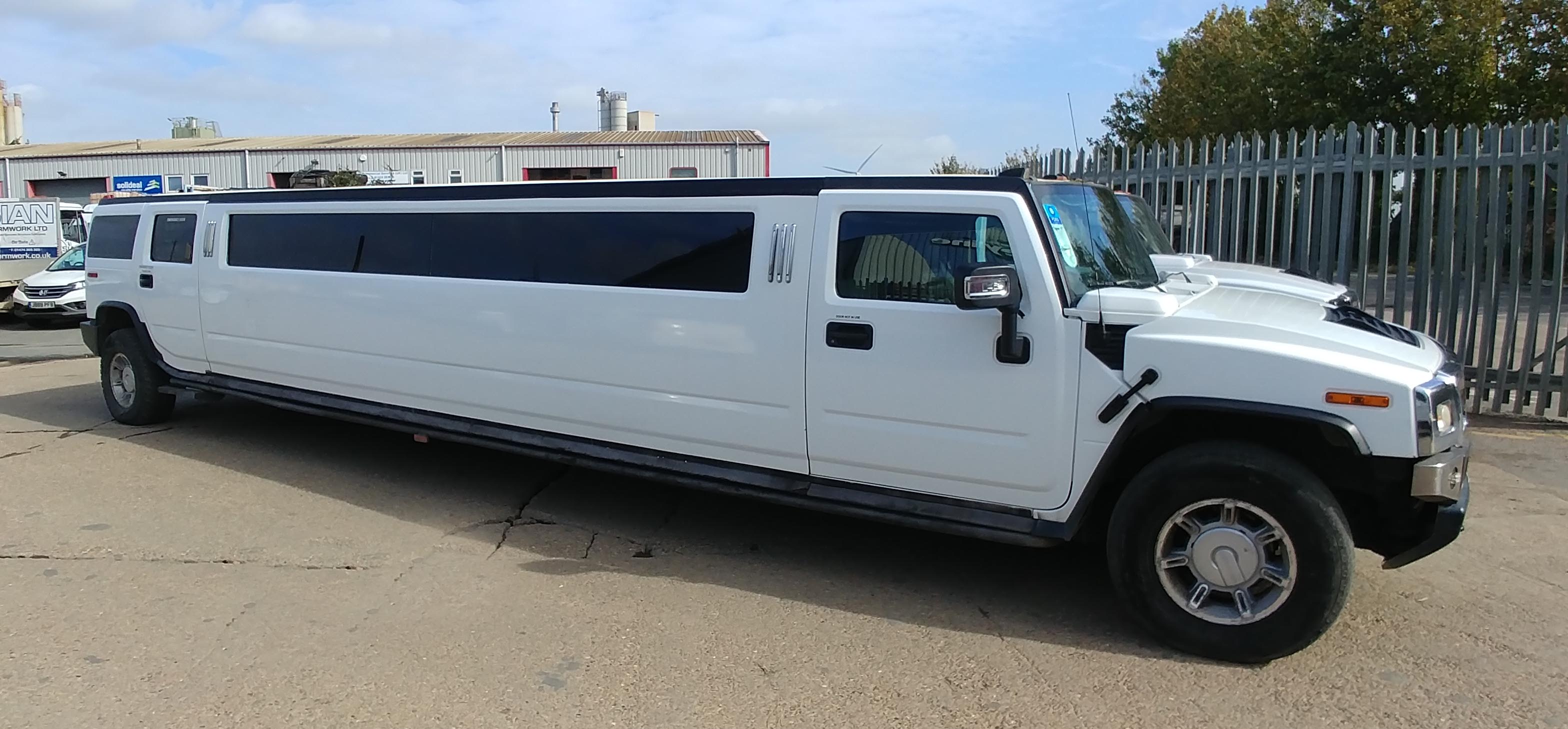 hummer limo hire kids prom Bridlington